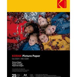 Fotopapier Kodak Photo High Gloss (180g/m2) A4 25 listov