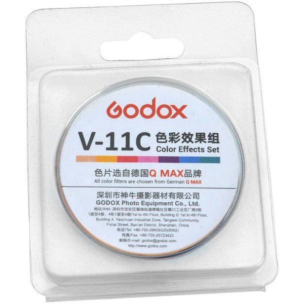 Farebné efektové filtre pre kruhové hlavy bleskov, Godox V-11C_6.jpg