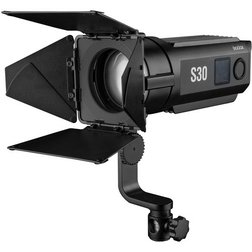 Fokusovatelné LED svetlo Godox S30, 30W, s klapkami, FOCUSING LED FOTO/VIDEO SVETLO