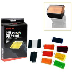 Sedem farebných a korekčných filtrov pre externé blesky, Godox CF-07
