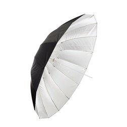 Strieborný odrazný parabolický dáždnik Godox UB-L3-75 (180cm)