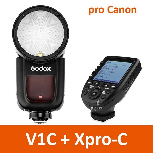 Blesk s kruhovou hlavou Godox V1C pre Canon s riadiacou jednotkou XPRO, TTL, HSS_4.jpg