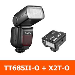 Externý blesk Godox TT685 II pre 3/4 s riadiacou jednotkou X2T, TTL, HSS