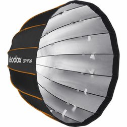 Godox QR-P90 Parabolický Quick Deep Softbox 90cm, Bowens
