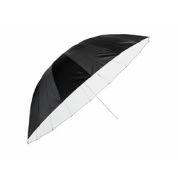 Biely parabolický dáždnik 4studio SUW-60 (150cm)